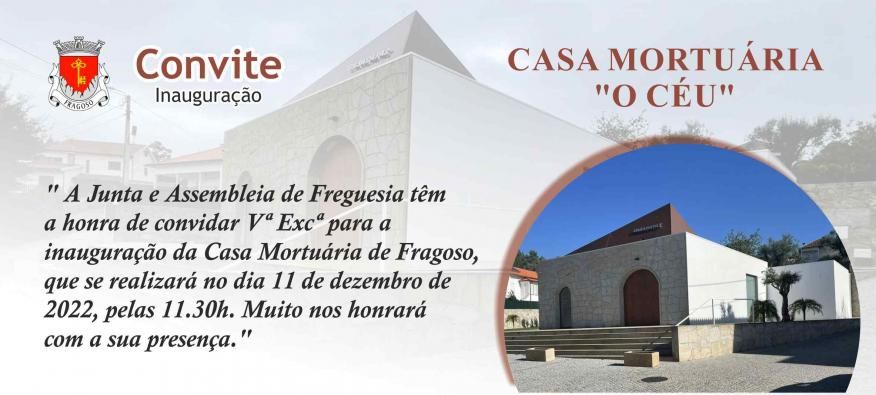 Inaugura&ccedil;&atilde;o Casa Mortu&aacute;ria