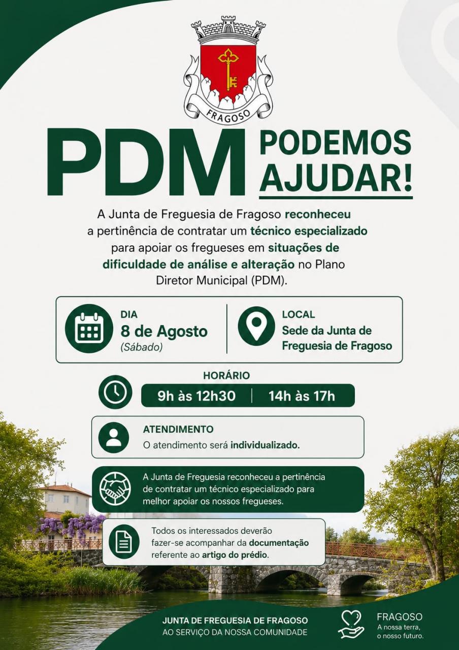 APOIO DE T&Eacute;CNICO ESPECIALIZADO - PDM