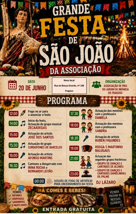 Festa de S. Jo&atilde;o - APJIF