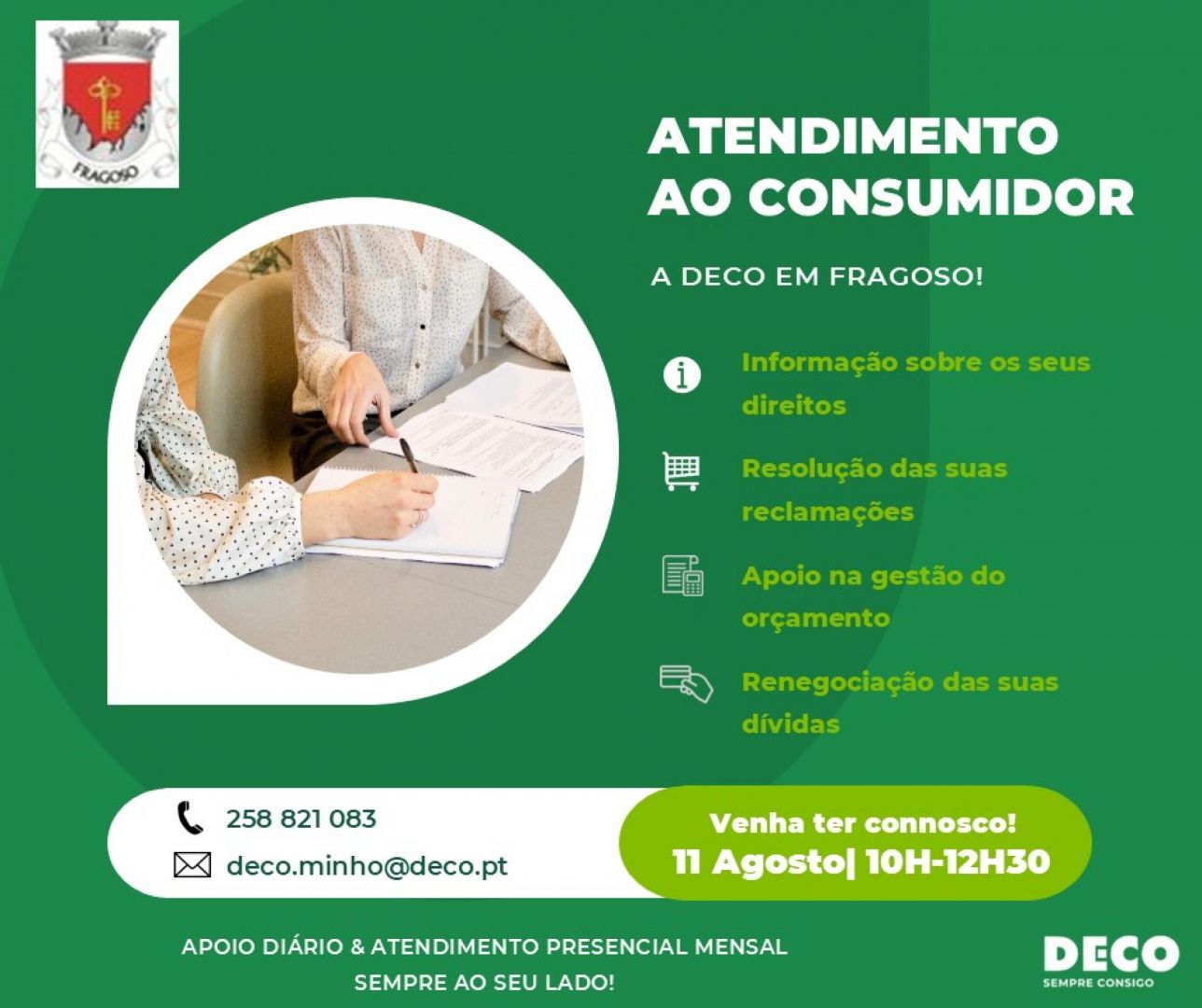 Atendimento DECO
